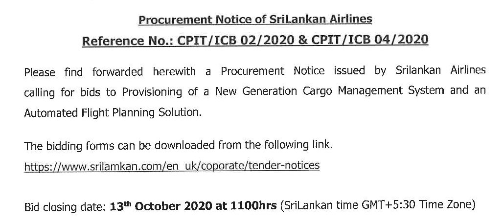 Procurment-Notice-of-Sri-Lankan-Airlines.jpg