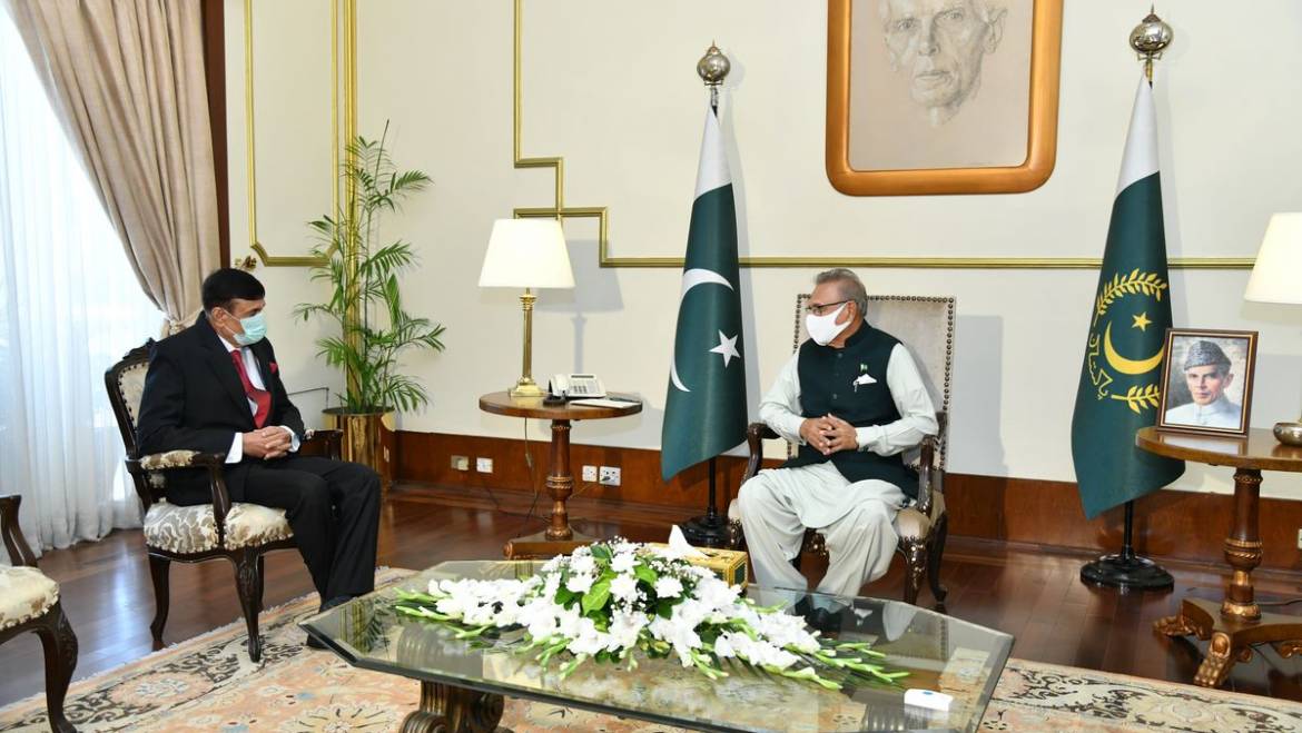 A formal call on His Excellency the President of the Islamic Republic of Pakistan