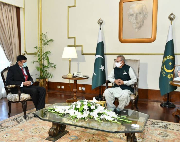 A formal call on His Excellency the President of the Islamic Republic of Pakistan