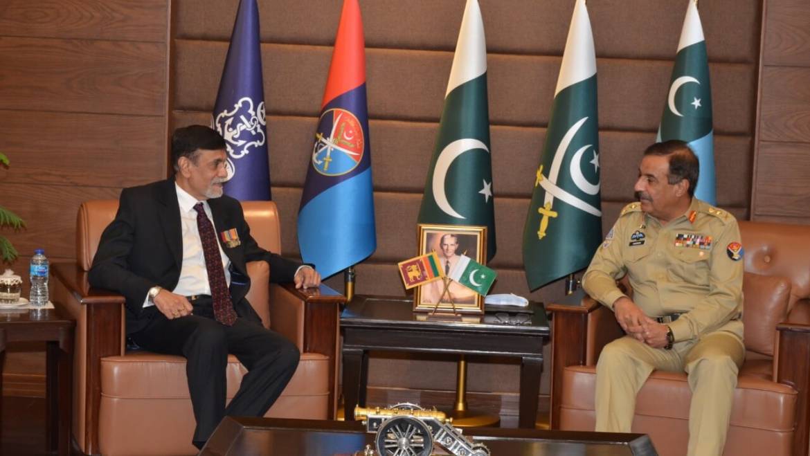 High Commissioner calls on CJCSC of Pakistan Defence Forces