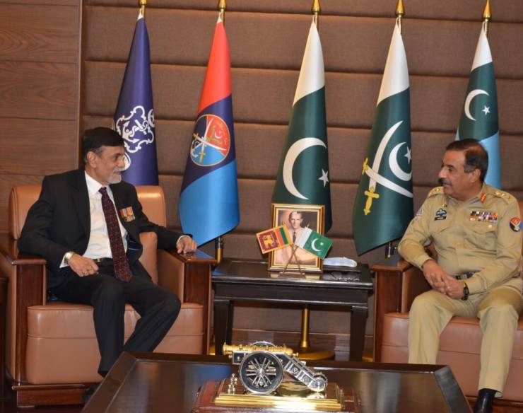 High Commissioner calls on CJCSC of Pakistan Defence Forces