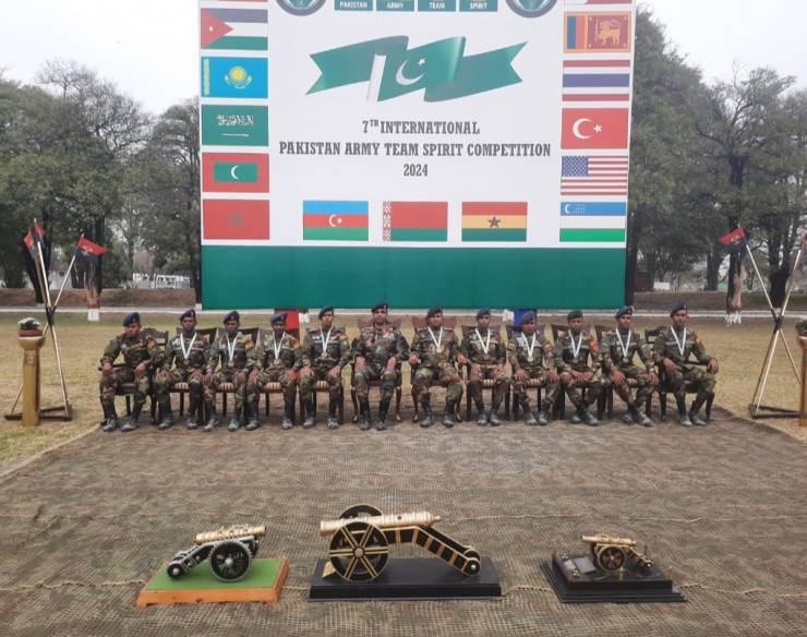 SRI LANKA ARMY TEAM WIN GOLD MEDAL IN INTERNATIONAL MILITARY EXERCISE PATS- 2024