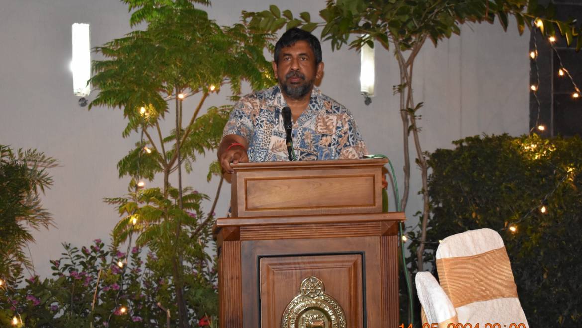 High Commissioner Hosts a Dinner Reception for Sri Lankan Volleyball Team