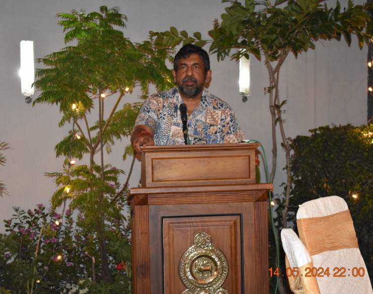 High Commissioner Hosts a Dinner Reception for Sri Lankan Volleyball Team