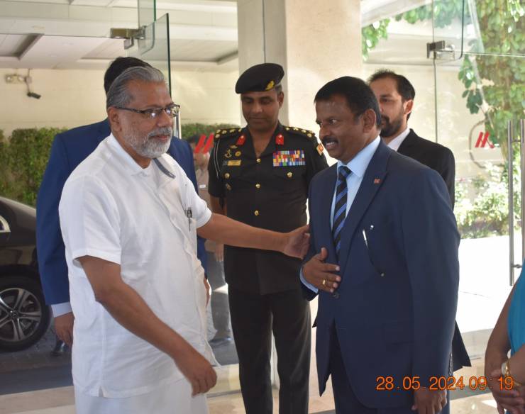 Sri Lankan Delegation with the Minister of Buddhasasana, Religious and Cultural Affairs in Islamabad for Gandhara Symposium