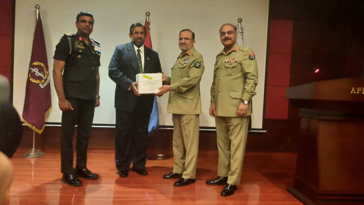Sri Lanka Donates Human Eye Corneas to Pakistan Army