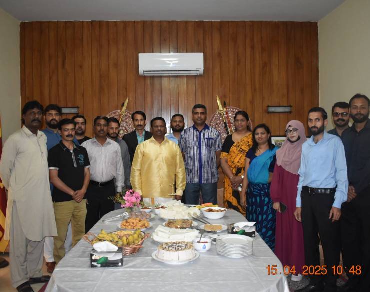 Sri Lankan High Commission in Islamabad Celebrates Sinhala and Tamil New Year 2025