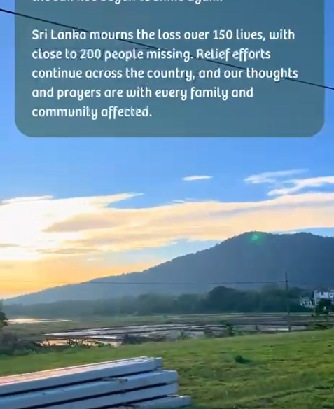 Special Message to the Tourists