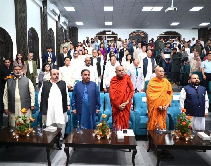 High Commission of Sri Lanka and Partner Missions, with Punjab Archaeology Department, Mark Vesak Day at Dharmarajika Stupa, Taxila