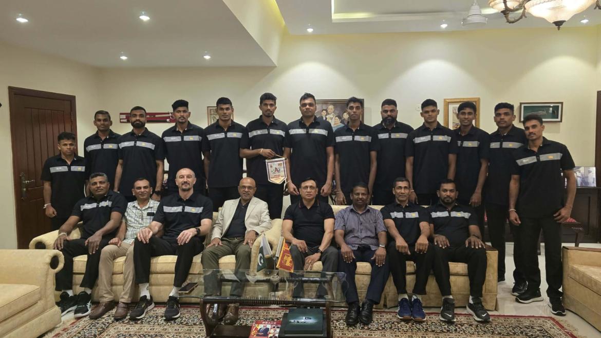 High Commissioner Hosts Dinner Reception for Sri Lankan Men’s National Volleyball Team in Islamabad